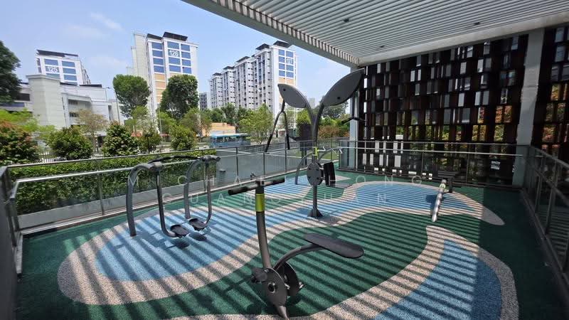 The Garden Residences, 1 Serangoon North View, Hougang / Punggol / Sengkang, 1 Bedroom, 452 sqft, Condominium For Sale, by Michael Hong GuangYuan, 500279646 - Outdoor Fitness Area - PropertyGuru.com.sg