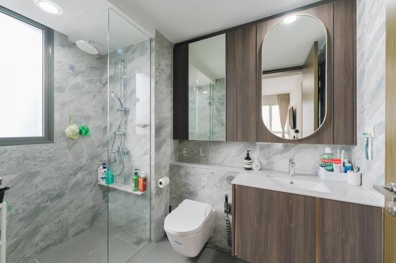 Clavon, Clementi Avenue 1, Buona Vista / West Coast / Clementi New Town, 4 Bedrooms, 1,356 sqft, Condominium For Sale, by Darrel Yeo, 500279660 - Master Bathroom - PropertyGuru.com.sg