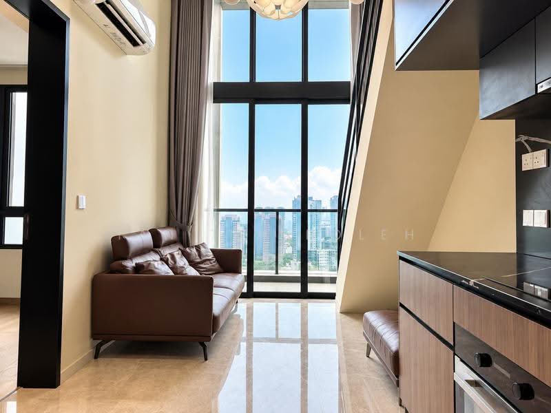 Sell as Brand New! 1+Study+Loft @ Irwell Hill Residences by CDL, Orchard / River Valley, 1 Bedroom, 646 sqft, Condominium For Sale, by Ian Teh Boleh, 500279780 - Living Room - PropertyGuru.com.sg