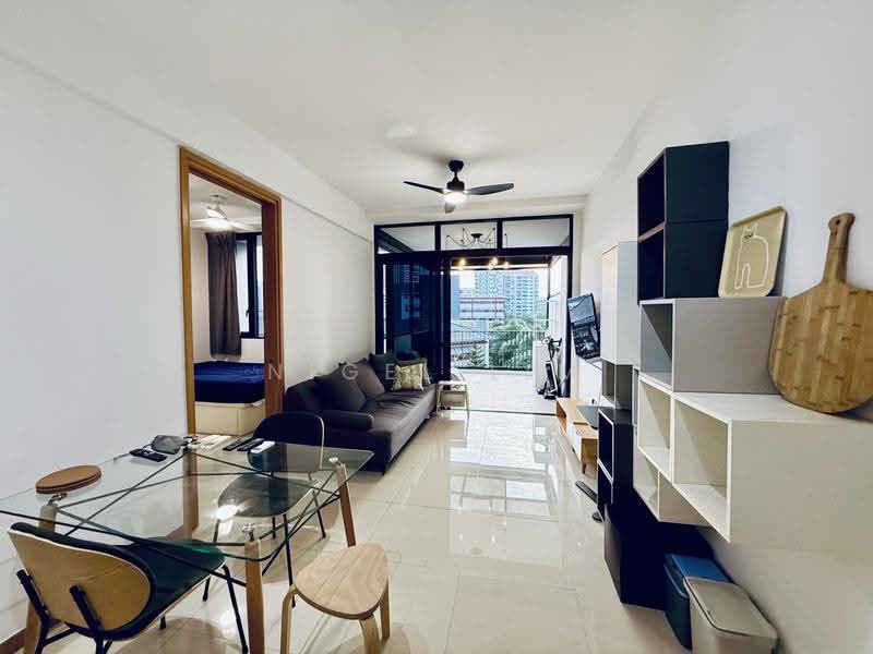The Trilinq, Jalan Lempeng, Buona Vista / West Coast / Clementi New Town, 1 Bedroom, 603 sqft, Condominium For Sale, by Nigel Lim, 500279825 - Living Room - PropertyGuru.com.sg