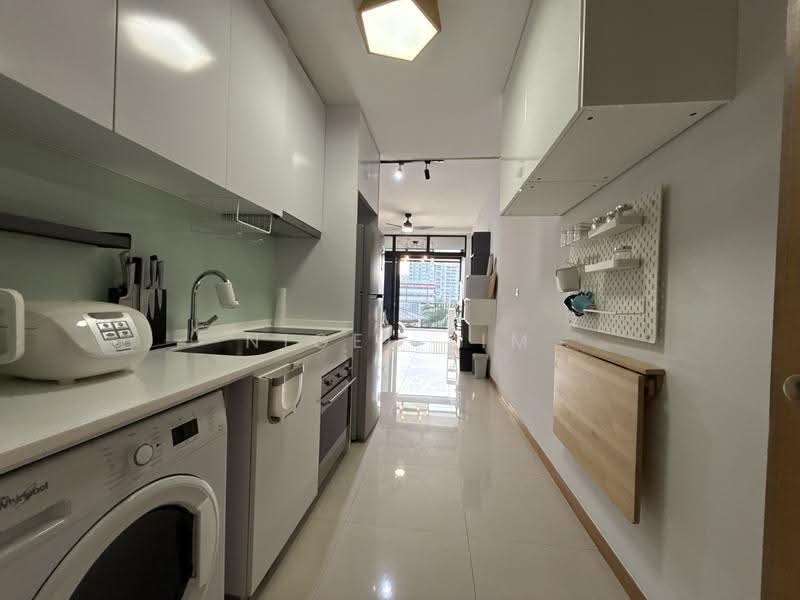 The Trilinq, Jalan Lempeng, Buona Vista / West Coast / Clementi New Town, 1 Bedroom, 603 sqft, Condominium For Sale, by Nigel Lim, 500279825 - Kitchen - PropertyGuru.com.sg