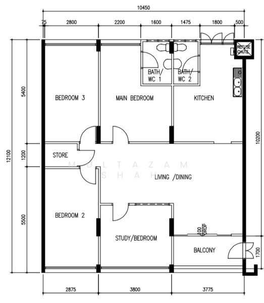 936 Tampines Avenue 5, 936 936, Pasir Ris / Tampines, 3 Bedrooms, 1,313 sqft, HDB Flat For Sale, by Multazam Shah, 500279834 - PropertyGuru.com.sg