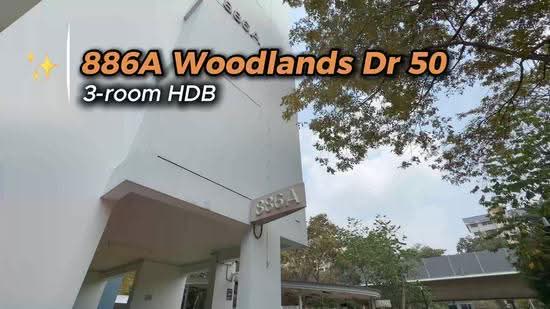 886A Woodlands Drive 50, 886A Woodlands Drive 50, Admiralty / Woodlands, 2 Bedrooms, 721 sqft, HDB Flat For Sale, by Peggy Ong, 500279900 - PropertyGuru.com.sg