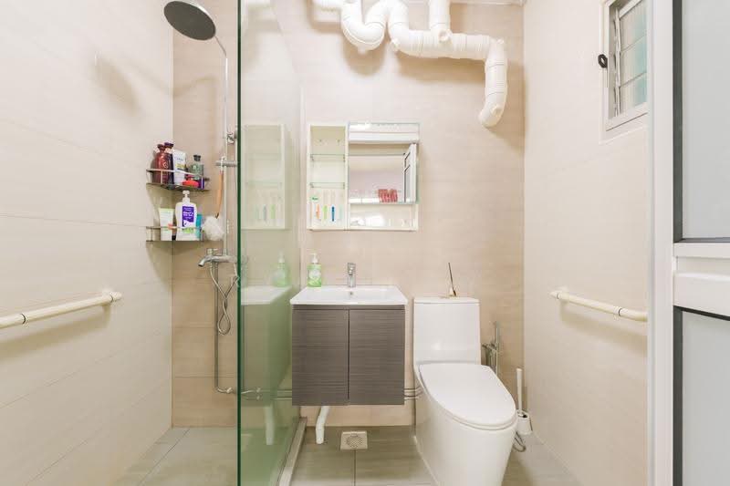 607 Choa Chu Kang Street 62, 607 Choa Chu Kang Street 62, Dairy Farm / Bukit Panjang / Choa Chu Kang, 3 Bedrooms, 1,453 sqft, HDB Flat For Sale, by Ryan Low, 500279944 - Bathroom - PropertyGuru.com.sg