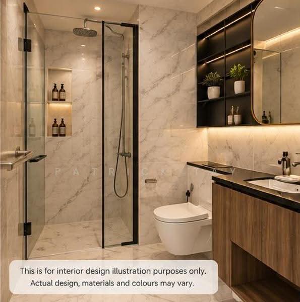 Sceneca Residence, Tanah Merah Kechil Link, Bedok / Upper East Coast, 1 Bedroom, 463 sqft, Condominium For Sale, by Patrick Tay, 500279953 - Bathroom - PropertyGuru.com.sg