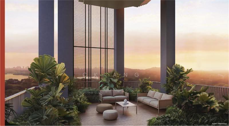 Lentoria, 36 Lentor Hills Road, Mandai / Upper Thomson, 2 Bedrooms, 732 sqft, Condominium For Sale, by CK Ang, 500280000 - Balcony - PropertyGuru.com.sg