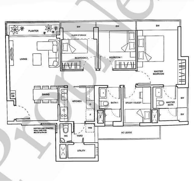 The Palette, 115 Pasir Ris Grove, Pasir Ris / Tampines, 4 Bedrooms, 1,163 sqft, Condominium For Sale, by Geralyn Ng, 500280040 - PropertyGuru.com.sg
