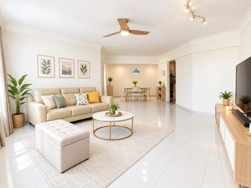 222 Serangoon Avenue 4, 222 222, Hougang / Punggol / Sengkang, 3 Bedrooms, 1,065 sqft, HDB Flat For Sale, by Marcus Tay, 500280060 - Living Room - PropertyGuru.com.sg