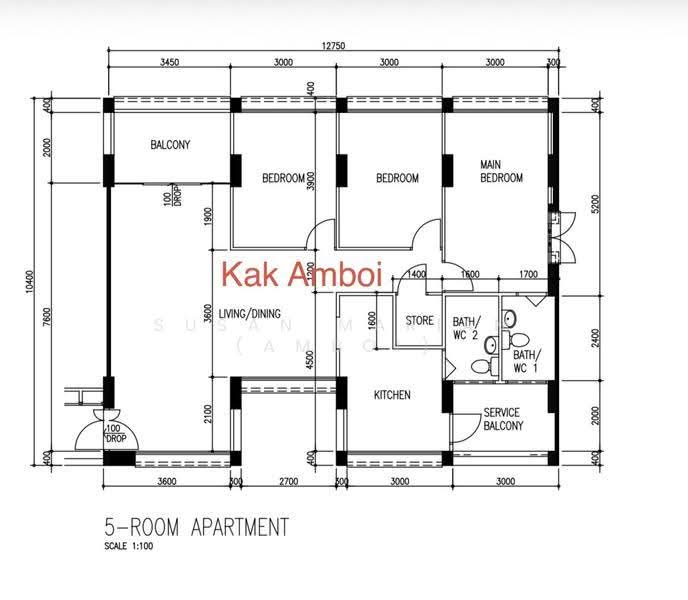 603 Woodlands Drive 42, 603 Woodlands Drive 42, Admiralty / Woodlands, 4 Bedrooms, 1,313 sqft, HDB Flat For Sale, by Susan Mariam (Amboi), 500280070 - PropertyGuru.com.sg