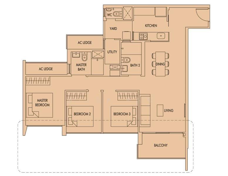 Sol Acres, 8 Choa Chu Kang Grove, Dairy Farm / Bukit Panjang / Choa Chu Kang, 3 Bedrooms, 1,066 sqft, Condominium For Sale, by Ailsa Ang, 500280088 - PropertyGuru.com.sg