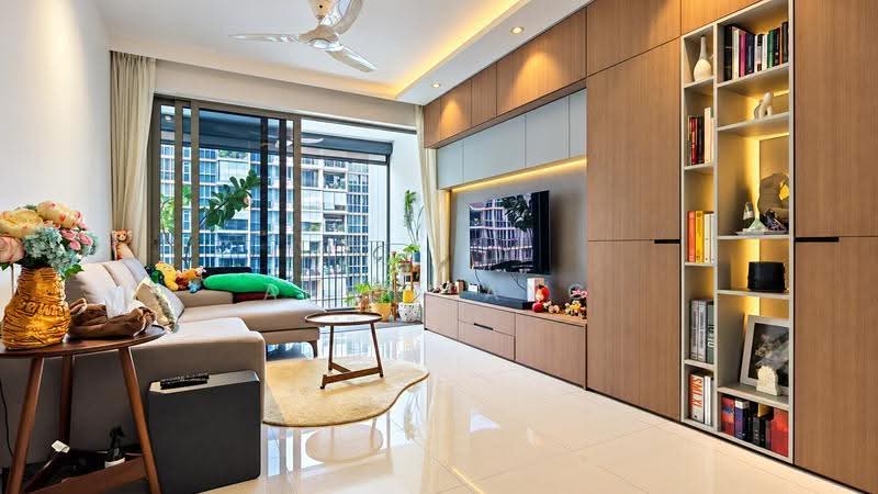 Sol Acres, 8 Choa Chu Kang Grove, Dairy Farm / Bukit Panjang / Choa Chu Kang, 3 Bedrooms, 1,066 sqft, Condominium For Sale, by Ailsa Ang, 500280088 - Living Room - PropertyGuru.com.sg