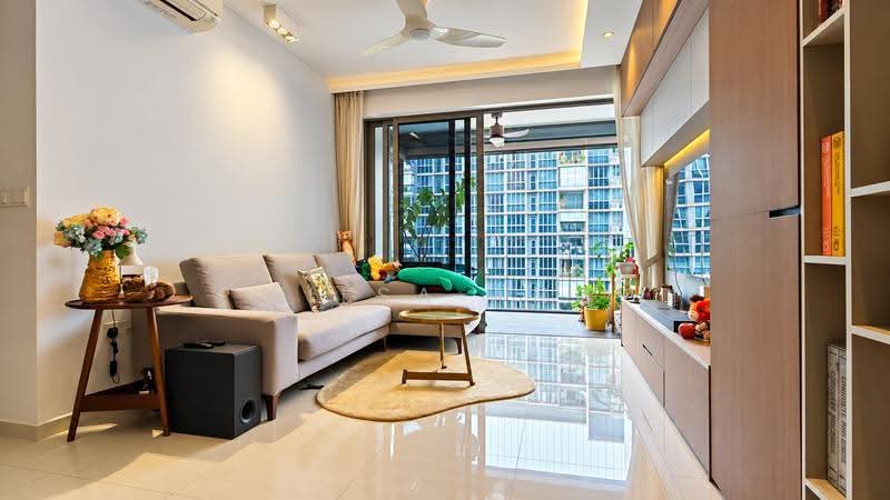 Sol Acres, 8 Choa Chu Kang Grove, Dairy Farm / Bukit Panjang / Choa Chu Kang, 3 Bedrooms, 1,066 sqft, Condominium For Sale, by Ailsa Ang, 500280088 - Living Room - PropertyGuru.com.sg