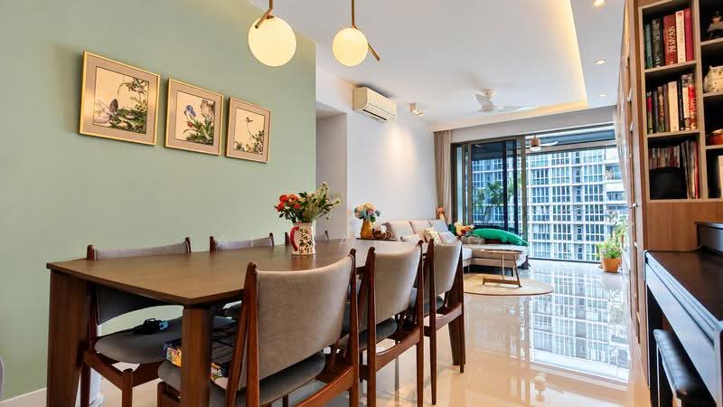 Sol Acres, 8 Choa Chu Kang Grove, Dairy Farm / Bukit Panjang / Choa Chu Kang, 3 Bedrooms, 1,066 sqft, Condominium For Sale, by Ailsa Ang, 500280088 - Dining Room - PropertyGuru.com.sg