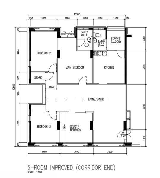744 Jurong West Street 73, 744 Jurong West Street 73, Boon Lay / Jurong / Tuas, 4 Bedrooms, 1,367 sqft, HDB Flat For Sale, by Kevin Li, 500280107 - PropertyGuru.com.sg