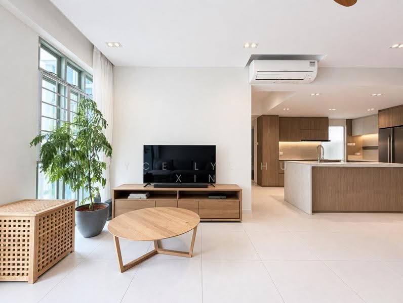 Hume Park II, 27 Hume Avenue, Clementi Park / Upper Bukit Timah, 3 Bedrooms, 1,249 sqft, Condominium For Rent, by Joyce Lye Hui Xin, 500280209 - Living Room - PropertyGuru.com.sg