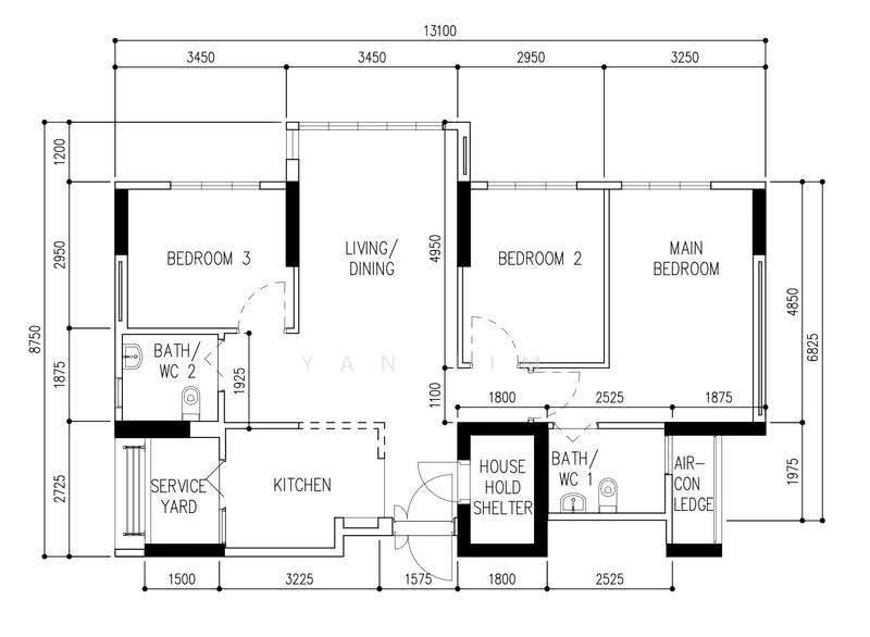 115A Alkaff Crescent, 115A Alkaff Crescent, Macpherson / Potong Pasir, 3 Bedrooms, 1,001 sqft, HDB Flat For Sale, by Yan Lim, 500280212 - PropertyGuru.com.sg