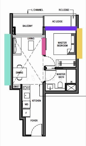 Grand Dunman, 12 Dunman Road, East Coast / Marine Parade, 1 Bedroom, 452 sqft, Condominium For Rent, by Anthea Yeo 杨丽娇, 500280263 - PropertyGuru.com.sg