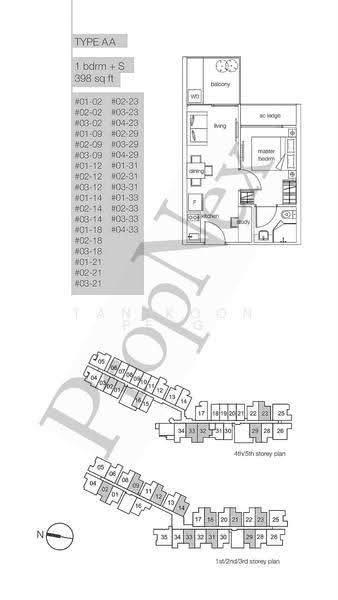 NottingHill Suites, 29A Toh Tuck Road, Clementi Park / Upper Bukit Timah, 1 Bedroom, 398 sqft, Apartment For Sale, by Tan Koon Peng, 500280308 - PropertyGuru.com.sg