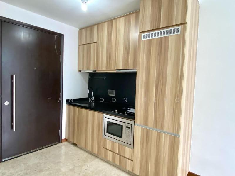 NottingHill Suites, 29A Toh Tuck Road, Clementi Park / Upper Bukit Timah, 1 Bedroom, 398 sqft, Apartment For Sale, by Tan Koon Peng, 500280308 - Open concept Kitchen - PropertyGuru.com.sg