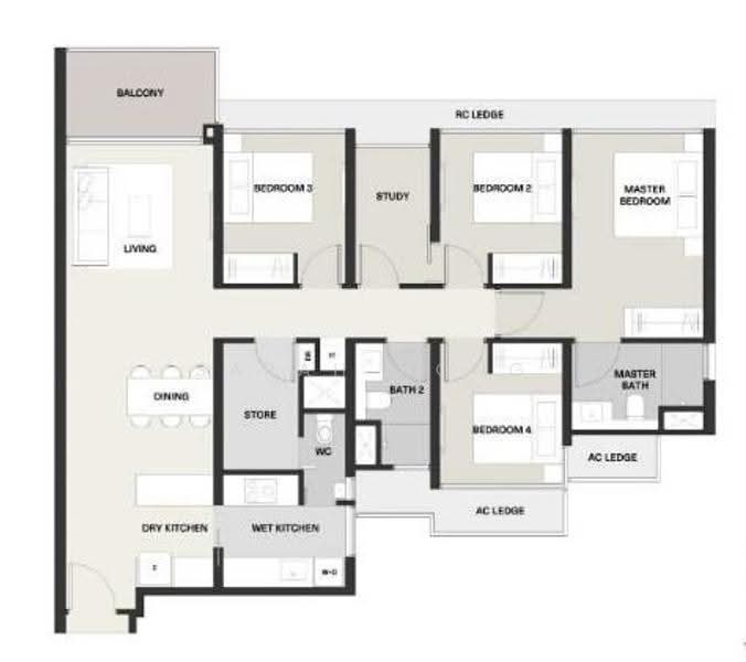 Clavon, Clementi Avenue 1, Buona Vista / West Coast / Clementi New Town, 4 Bedrooms, 1,356 sqft, Condominium For Sale, by Sarah Wong, 500280340 - PropertyGuru.com.sg
