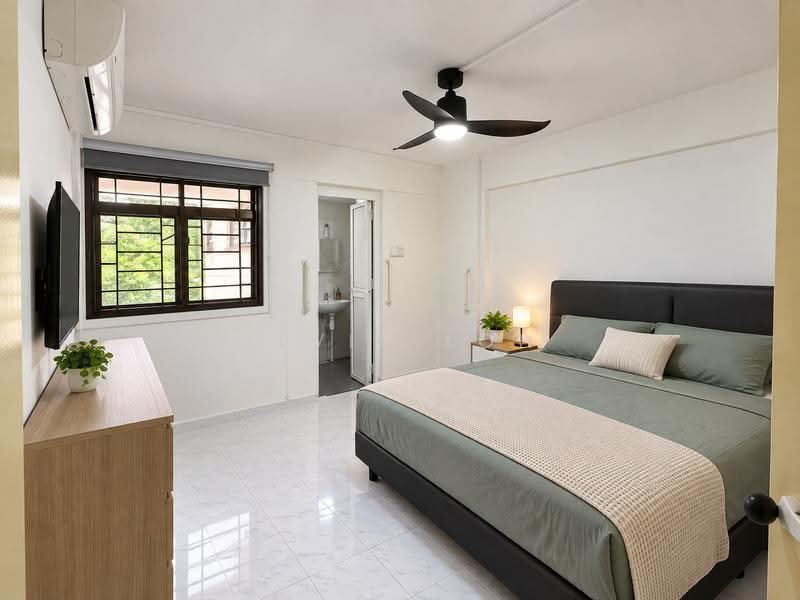 167 Yishun Ring Road, 167 Yishun Ring Road, Sembawang / Yishun, 3 Bedrooms, 904 sqft, HDB Flat For Sale, by Alvin Loh, 500280346 - Decluttered Master Room - PropertyGuru.com.sg