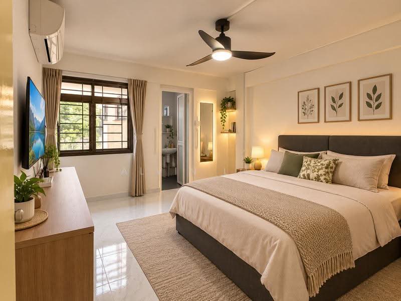 167 Yishun Ring Road, 167 Yishun Ring Road, Sembawang / Yishun, 3 Bedrooms, 904 sqft, HDB Flat For Sale, by Alvin Loh, 500280346 - Virtual Staging Master Room - PropertyGuru.com.sg