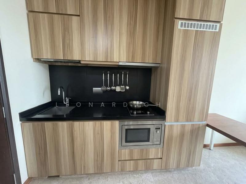 NottingHill Suites, 29A Toh Tuck Road, Clementi Park / Upper Bukit Timah, 1 Bedroom, 398 sqft, Apartment For Rent, by Leonard Choi, 500280417 - Kitchen - PropertyGuru.com.sg