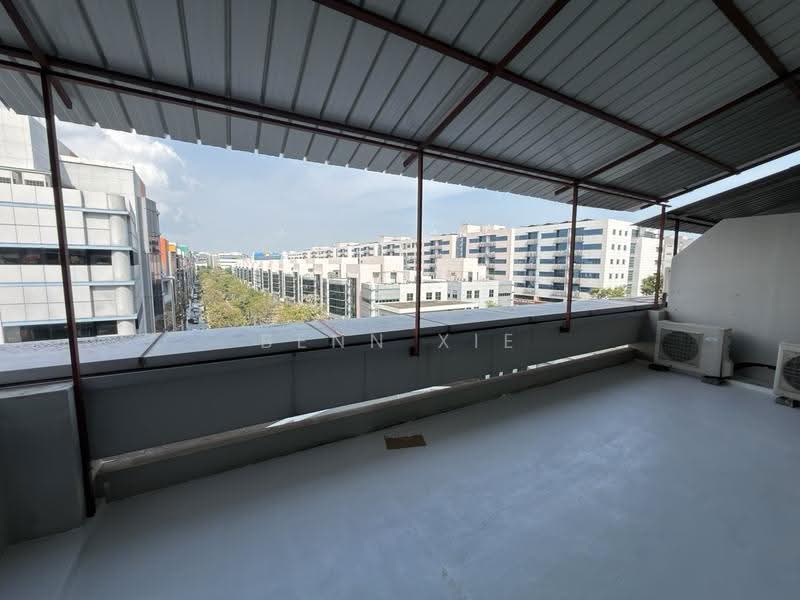 Wintech Centre, 6 Ubi Road 1, Eunos / Geylang / Paya Lebar, 1,453 sqft, Light Industrial (B1) For Rent, by Benn Xie, 500280424 - Balcony - CommercialGuru.com.sg