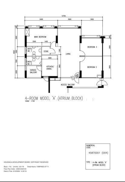 716 Tampines Street 71, 716 Tampines Street 71, Pasir Ris / Tampines, 3 Bedrooms, 1,066 sqft, HDB Flat For Sale, by Mirza Amir, 500280437 - PropertyGuru.com.sg