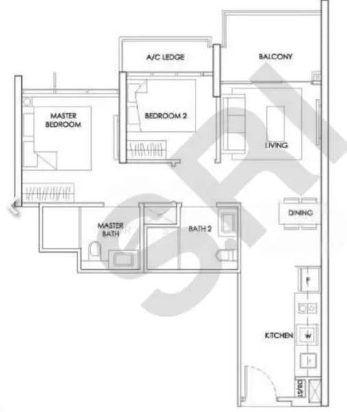 The Alps Residences, 101 Tampines Street 86, Pasir Ris / Tampines, 2 Bedrooms, 689 sqft, Condominium For Sale, by Iris Ho, 500280455 - PropertyGuru.com.sg