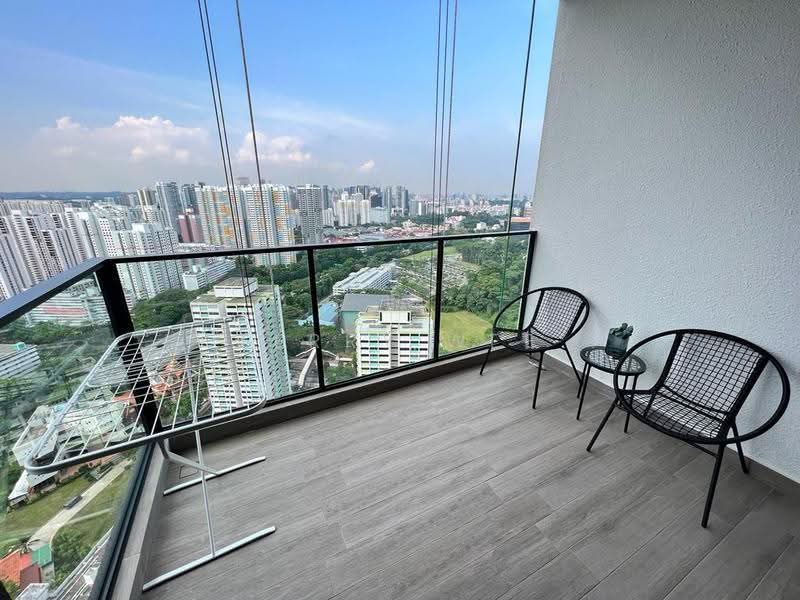 Avenue South Residence, 13 Silat Avenue, Alexandra / Commonwealth, 3 Bedrooms, 947 sqft, Condominium For Sale, by Terry Wee, 500280458 - Balcony - PropertyGuru.com.sg