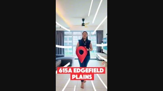 615A Edgefield Plains, 615A Edgefield Plains, Hougang / Punggol / Sengkang, 3 Bedrooms, 990 sqft, HDB Flat For Sale, by Carolyn Ng, 500280480 - PropertyGuru.com.sg
