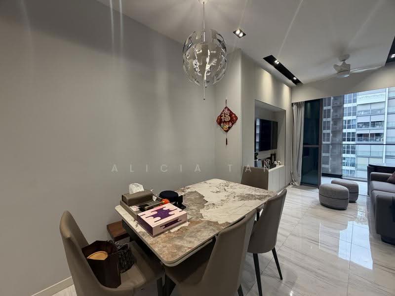 The Alps Residences, Tampines Avenue 10, Pasir Ris / Tampines, 2 Bedrooms, 700 sqft, Condominium For Sale, by Alicia Tan, 500280528 - Dining Room - PropertyGuru.com.sg