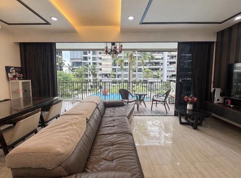 Waterwoods, 25 Punggol Field Walk, Hougang / Punggol / Sengkang, 4 Bedrooms, 1,281 sqft, Condominium For Sale, by Mary Teng, 500280594 - Living Room - PropertyGuru.com.sg