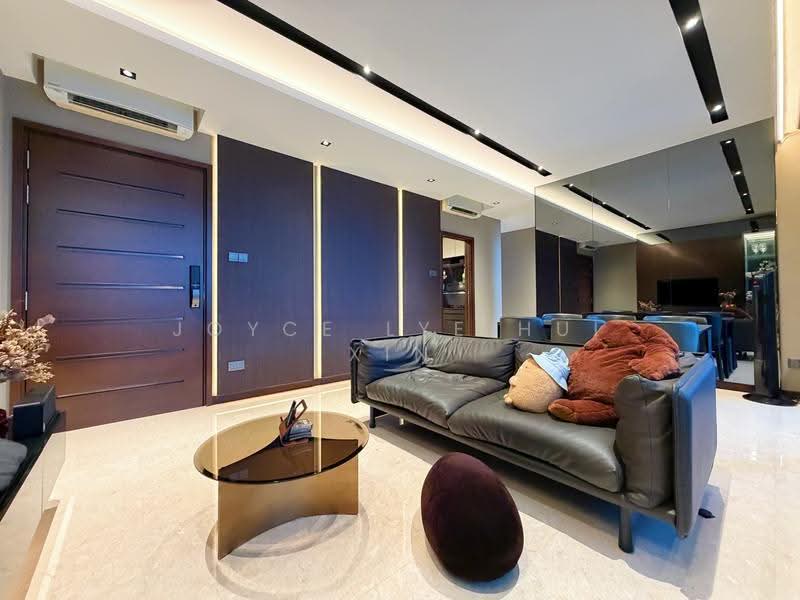 Residences @ Evelyn, 15 Evelyn Road, Newton / Novena, 2 Bedrooms, 1,141 sqft, Condominium For Sale, by Joyce Lye Hui Xin, 500280607 - Living Room - PropertyGuru.com.sg