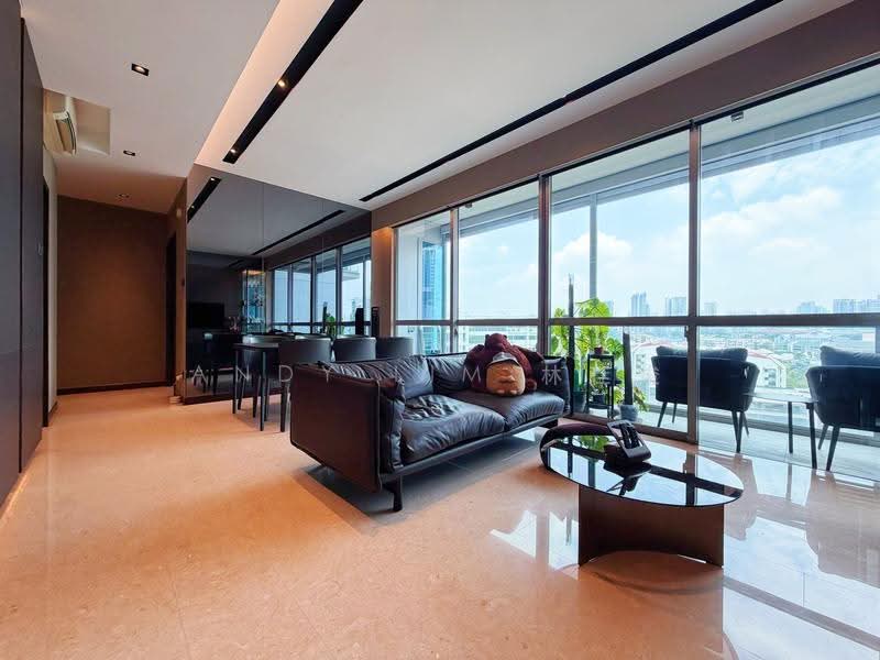 Residences @ Evelyn, 15 Evelyn Road, Newton / Novena, 2 Bedrooms, 1,141 sqft, Condominium For Sale, by Andy Lim 林佳俊, 500280608 - Living Room - PropertyGuru.com.sg