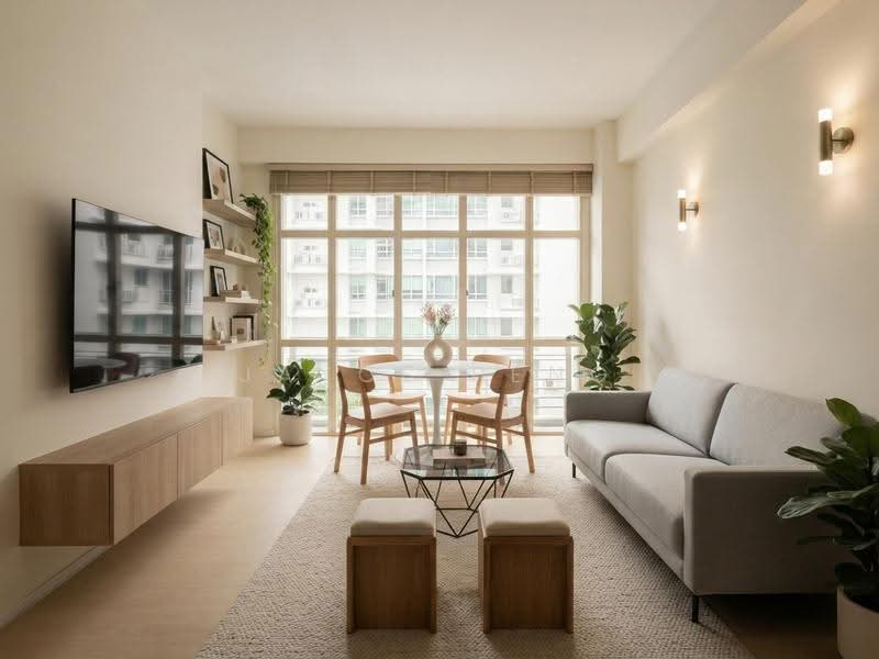 Mandale Heights, 45 Mandalay Road, Newton / Novena, 2 Bedrooms, 764 sqft, Apartment For Sale, by Jayce Peng, 500280639 - Living Room - PropertyGuru.com.sg