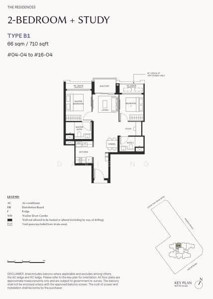 The Serra Residences, 7 Bassein Road, Newton / Novena, 2 Bedrooms, 710 sqft, Condominium For Sale, by Davis Ng, 500280659 - PropertyGuru.com.sg