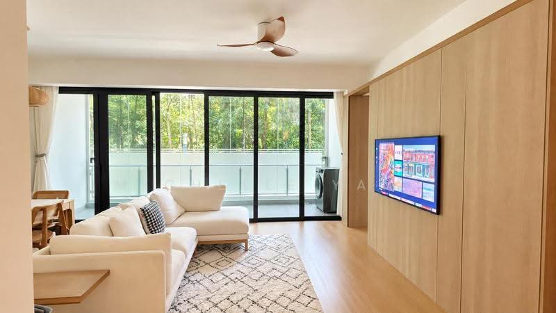 WaterScape @ Cavenagh, 65 Cavenagh Road, Orchard / River Valley, 2 Bedrooms, 1,066 sqft, Apartment For Rent, by Michelle Yang, 500280701 - Living Room - PropertyGuru.com.sg