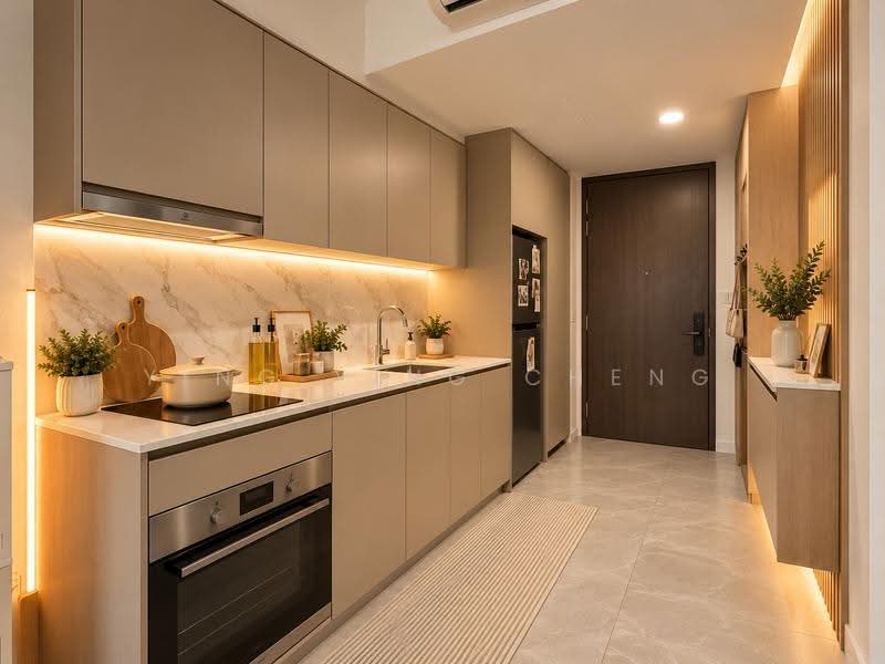 Clavon, Clementi Avenue 1, Buona Vista / West Coast / Clementi New Town, 1 Bedroom, 527 sqft, Condominium For Sale, by Ying Ying Cheng, 500280814 - Kitchen - PropertyGuru.com.sg