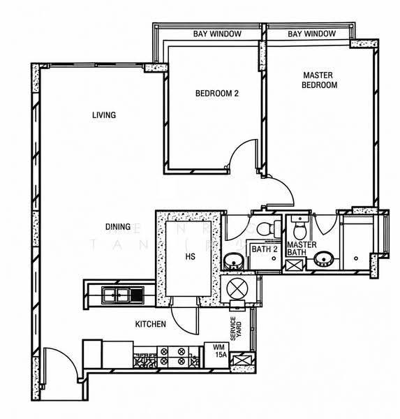 La Casa, 64 Woodlands Drive 16, Admiralty / Woodlands, 2 Bedrooms, 904 sqft, Condominium For Sale, by Heinrich Tan (陈少洪), 500280835 - PropertyGuru.com.sg