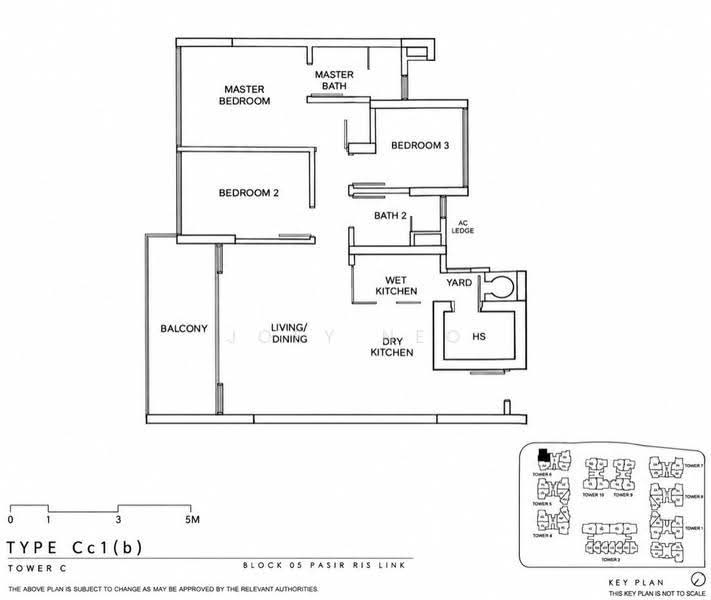 Seastrand, 5 Pasir Ris Link, Pasir Ris / Tampines, 3 Bedrooms, 1,109 sqft, Condominium For Sale, by Joey Neo, 500280845 - PropertyGuru.com.sg