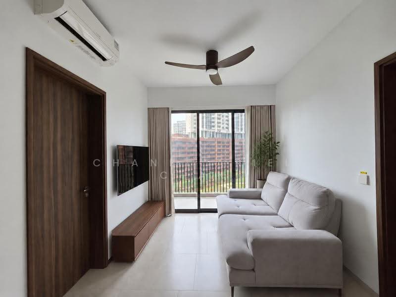 Lentor Modern, 7 Lentor Central, Mandai / Upper Thomson, 2 Bedrooms, 732 sqft, Condominium For Sale, by Chanel Ariel Chan, 500280848 - Living Room - PropertyGuru.com.sg
