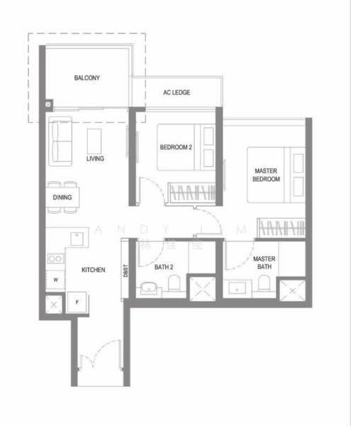 Twin VEW, 93 West Coast Vale, Buona Vista / West Coast / Clementi New Town, 2 Bedrooms, 710 sqft, Condominium For Sale, by Andy Lim 林佳俊, 500280851 - PropertyGuru.com.sg