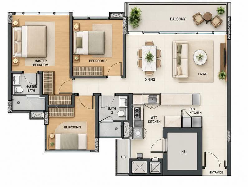 Woodhaven, 71 Woodgrove Avenue, Admiralty / Woodlands, 3 Bedrooms, 1,119 sqft, Condominium For Sale, by Klyssa Chong, 500280887 - PropertyGuru.com.sg