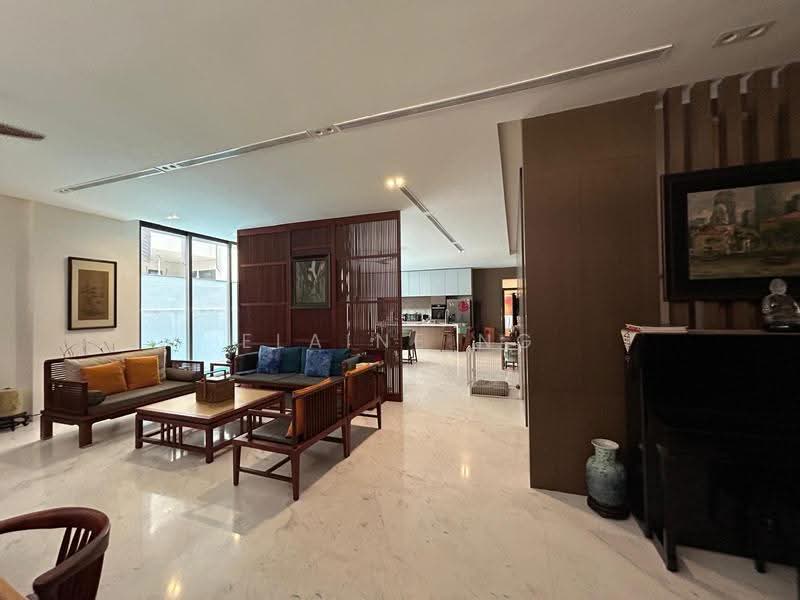 BRAND NEW SEMI-D | 1KM HENRY PARK | WIDE FRONTAGE, Greenleaf Rise Mount Sinai Grove Istimewa Maryland Holland Kebaya Jelita Tenang Moonbeam Ming Teck Sixth Haji Alias Namly Coronation Lim Tai See Allamanda Ampang Siantan Cypress Fir Maple Cherry Watten Trevose Tanglin Holland Bukit Timah Henry Park, Tanglin / Holland / Bukit Timah, 6 Bedrooms, 6,926 sqft, Semi-Detached House For Sale, by ELAINE NG, 500280925 - Living Room - PropertyGuru.com.sg