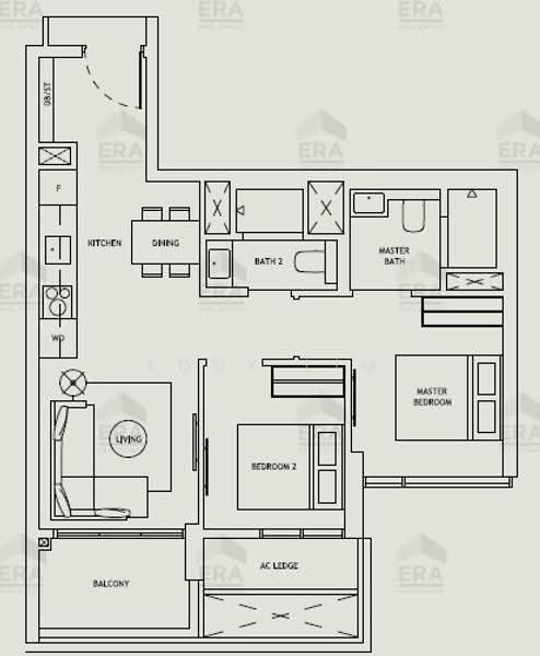 The Landmark, 173 Chin Swee Road, Alexandra / Commonwealth, 2 Bedrooms, 678 sqft, Condominium For Sale, by Eddy Lim, 500281017 - PropertyGuru.com.sg