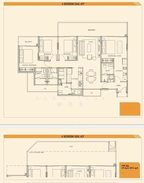 Parc Olympia, 60 Flora Drive, Changi Airport / Changi Village, 4 Bedrooms, 1,873 sqft, Condominium For Sale, by Alan Tsui 徐先生, 500281041 - PropertyGuru.com.sg