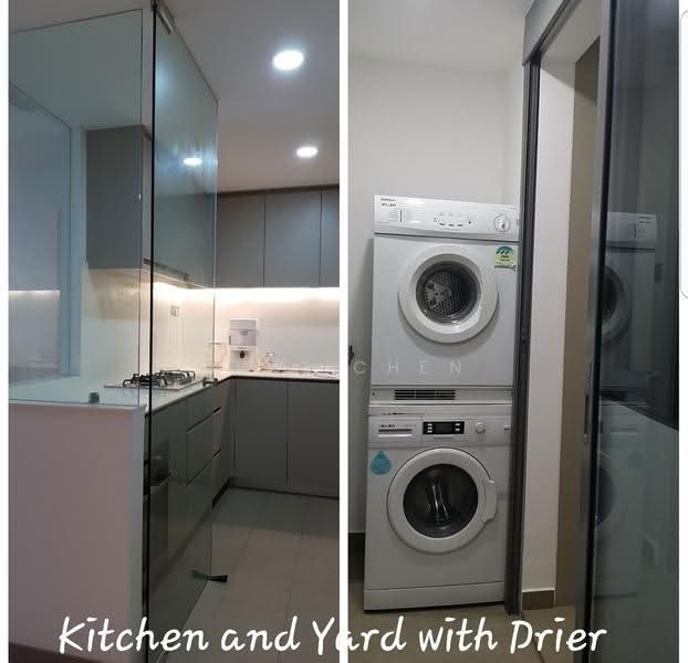 Riversails, 8 Upper Serangoon Crescent, Hougang / Punggol / Sengkang, Room Rental, 100 sqft, Condominium For Rent, by Dewi Chen, 500281125 - Kitchen - PropertyGuru.com.sg