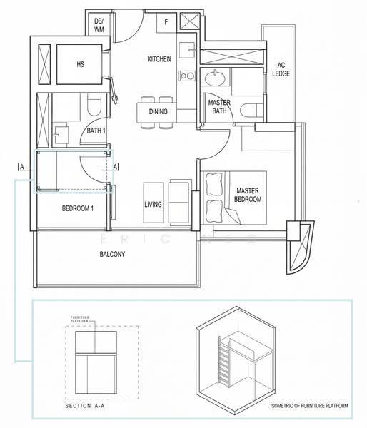 Spottiswoode Suites, 16 Spottiswoode Park Road, Chinatown / Tanjong Pagar, 2 Bedrooms, 581 sqft, Condominium For Sale, by Eric Neo, 500281141 - PropertyGuru.com.sg